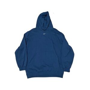 Nike Men's Deep Blue Pullover Hoodie